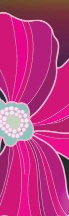 Оригинальный полиптих на холсте "Фиолетовый цветок" - лучшие Принты в INMYROOM