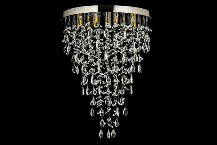 Хрустальная люстра Flusso Nickel Flusso H 1.4.55.638 N (хрусталь, цвет прозрачный) - лучшие Подвесные люстры в INMYROOM Хрустальная люстра Flusso Nickel Flusso H 1.4.55.638 N (хрусталь, цвет прозрачный) - лучшие Подвесные люстры в INMYROOM