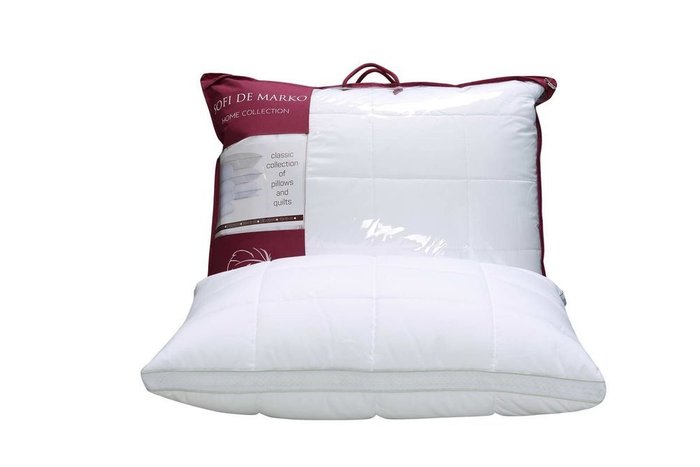 Подушка Пенелопа 50х70 белого цвета - лучшие Подушки для сна в INMYROOM