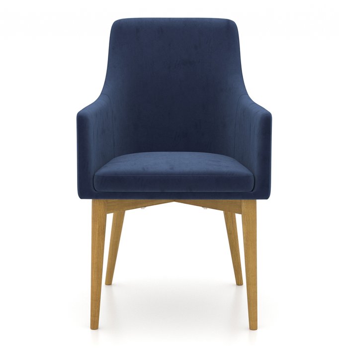 Полукресло Miami синего цвета - купить Интерьерные кресла по цене 14900.0