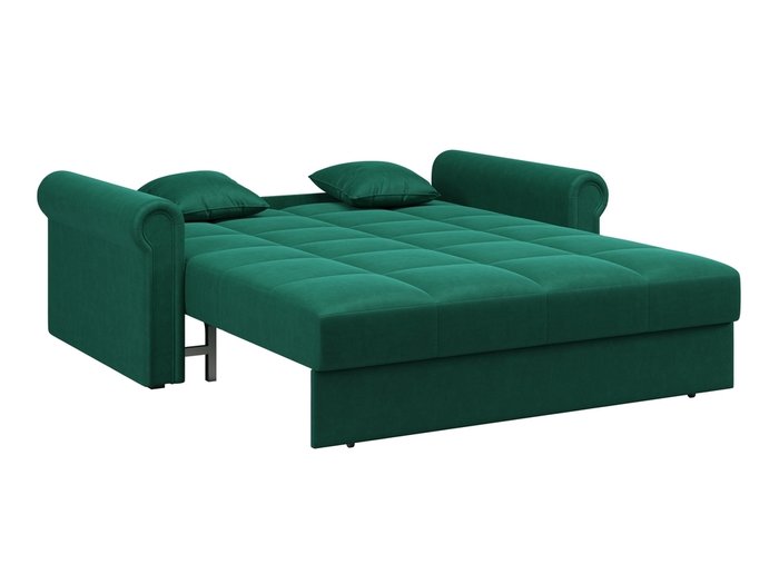 Диван-кровать Палермо изумрудного цвета - лучшие Прямые диваны в INMYROOM