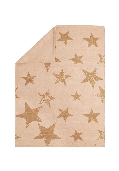 Ковер Звезды 120х160+декоративная наволочка 50х50 бежево-розового цвета - купить Ковры по цене 14490.0