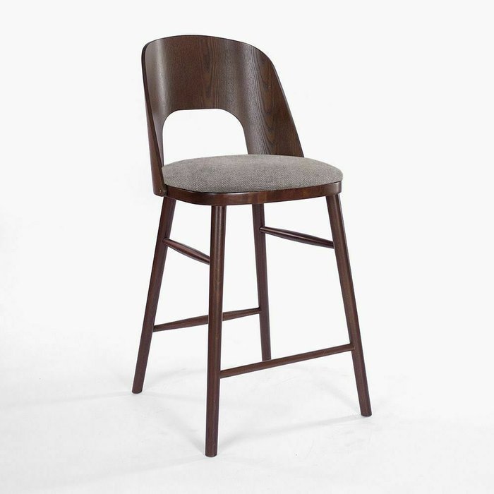 Полубарный стул Антверпен коричневого цвета