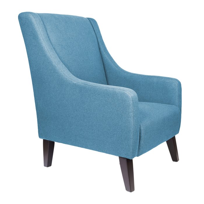Кресло Jane Austen голубого цвета - купить Интерьерные кресла по цене 34296.0
