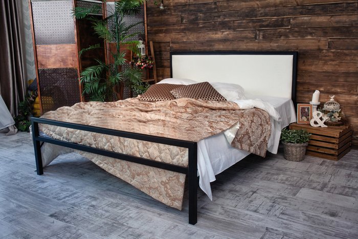 Кровать лофт Лоренцо 1.6 160х200 - лучшие Кровати для спальни в INMYROOM