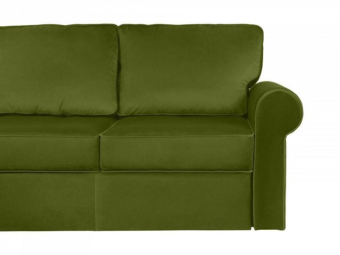Угловой диван-кровать Murom зеленого цвета - лучшие Угловые диваны в INMYROOM