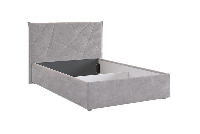 Кровать Квест 120х200 серого цвета без подъемного цвета - лучшие Кровати для спальни в INMYROOM