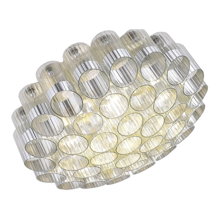 Светильник потолочный ST-Luce Никель/Никель, Прозрачный E14 19*60W ACCORD - лучшие Потолочные люстры в INMYROOM