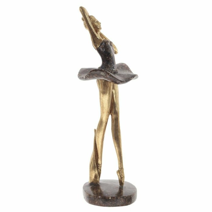 Фигурка декоративная Балерина золотого цвета - лучшие Фигуры и статуэтки в INMYROOM