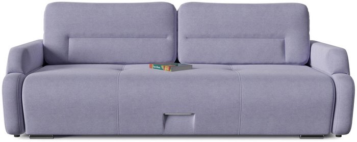 Диван-кровать Лацио lavender фиолетового цвета - лучшие Прямые диваны в INMYROOM