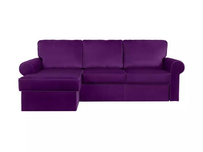 Угловой диван-кровать Murom фиолетового цвета - купить Угловые диваны по цене 89900.0