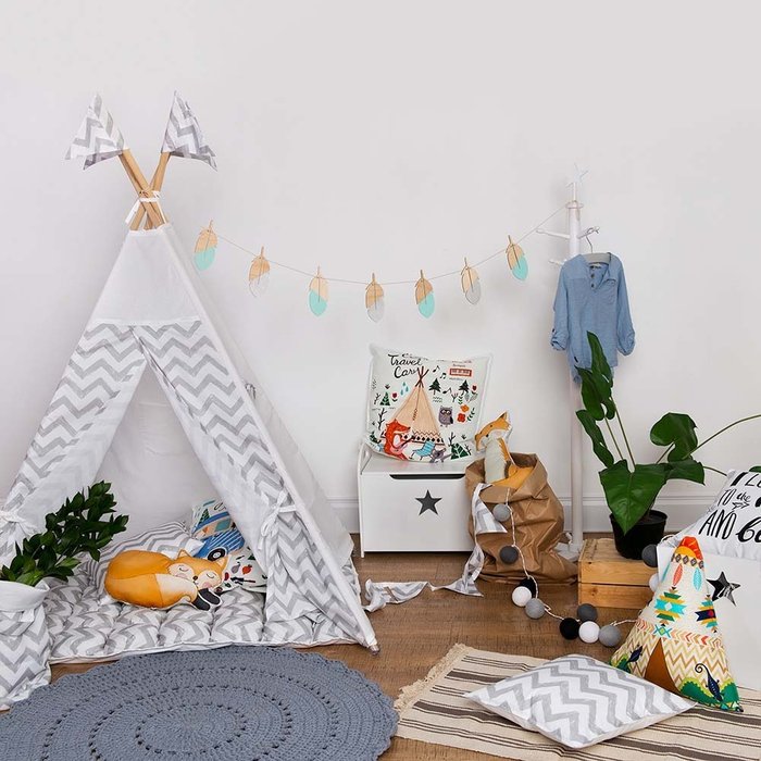 Чехол для подушки Grey Zigzag из 100% хлопка - купить Декоративные подушки по цене 790.0 Чехол для подушки Grey Zigzag из 100% хлопка - купить Декоративные подушки по цене 790.0