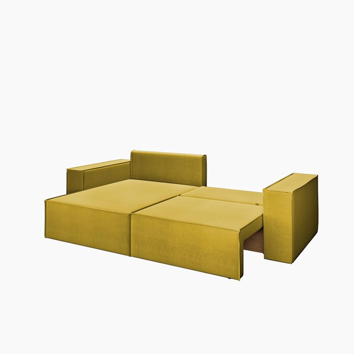 Диван-кровать угловой Hygge желтого цвета - лучшие Угловые диваны в INMYROOM