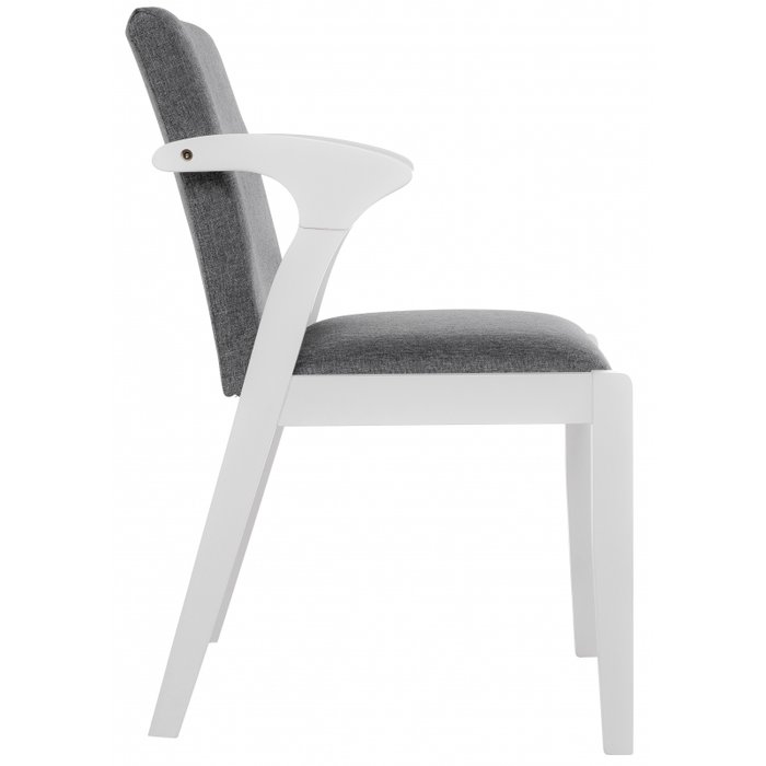 Деревянный стул Artis с серой обивкой - купить Обеденные стулья по цене 5500.0