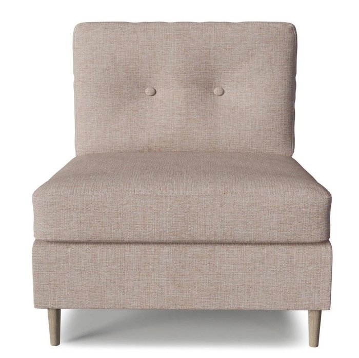 Модуль кресло Белфаст бежевого цвета - купить Интерьерные кресла по цене 13103.0