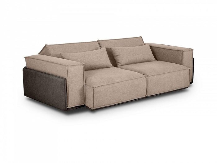 Диван-кровать Asti бежево-коричневого цвета - лучшие Прямые диваны в INMYROOM