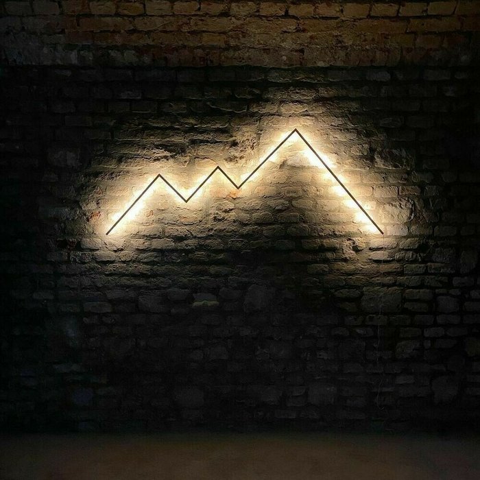 Настенный светильник Mount Wall L черного цвета - лучшие Бра и настенные светильники в INMYROOM