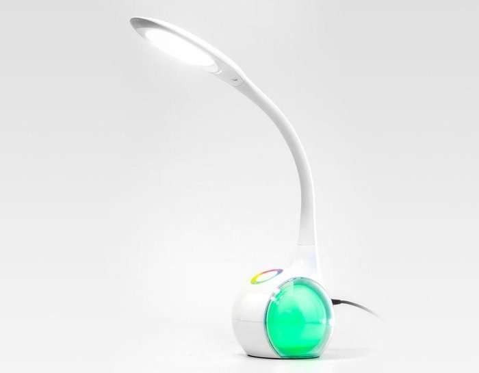 Настольная лампа Desk белого цвета - купить Рабочие лампы по цене 2737.0