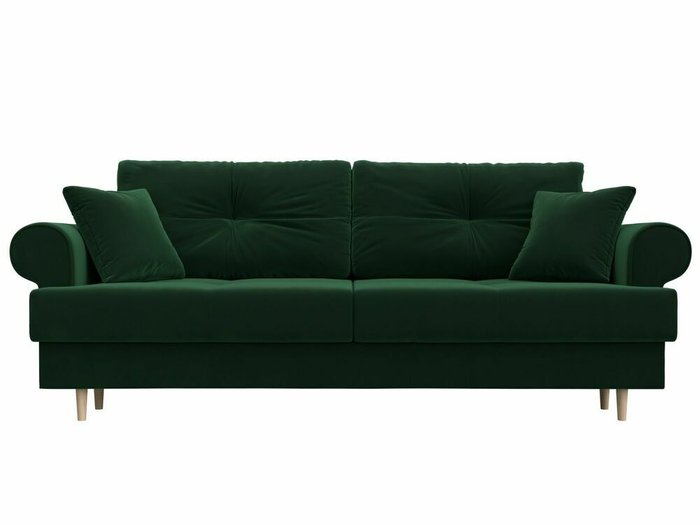 Диван-кровать Сплин зеленого цвета  - купить Прямые диваны по цене 46999.0