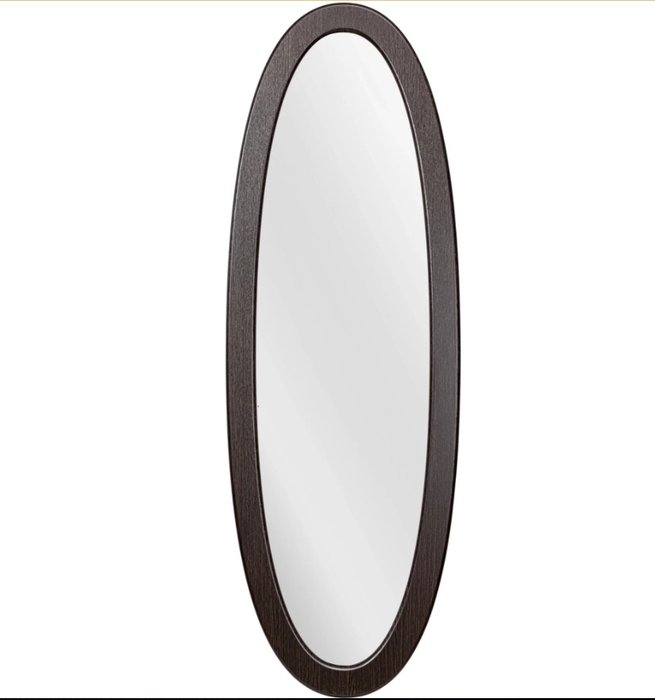 Зеркало настенное Лисмор в раме цвета венге