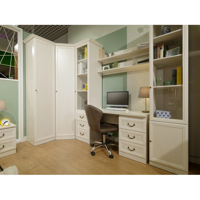 Шкаф одностворчатый Camilla бежевого цвета - лучшие Шкафы распашные в INMYROOM