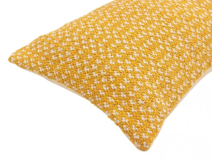 Чехол на подушку Orient 30х50 желтого цвета - лучшие Чехлы для подушек в INMYROOM