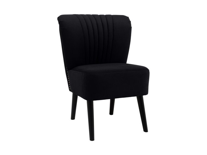 Кресло Barbara черного цвета  - купить Интерьерные кресла по цене 14290.0