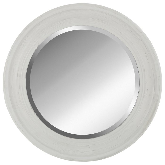 Зеркало настенное Тарту белого цвета 