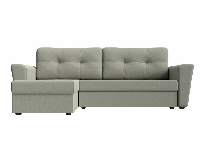 Угловой диван-кровать Амстердам лайт бежевого цвета левый угол - купить Угловые диваны по цене 27999.0