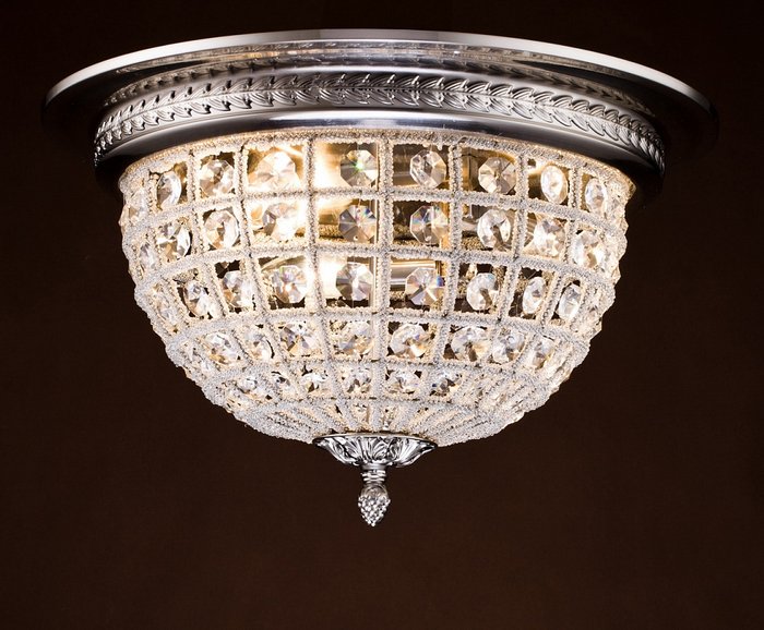 Потолочный светильник с хрусталем CRYSTAL LIGHT