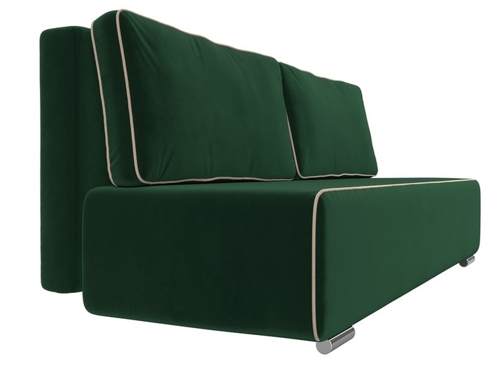 Прямой диван-кровать Уно зеленого цвета - лучшие Прямые диваны в INMYROOM