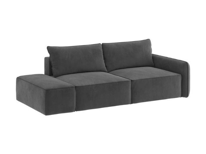 Диван-кровать Портленд правый серого цвета - лучшие Прямые диваны в INMYROOM