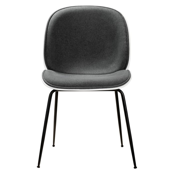 Стул Beetle Grey серого цвета - купить Обеденные стулья по цене 6830.0