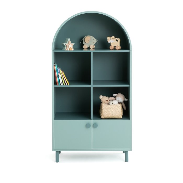 Детский книжный шкаф Archibalde зеленого цвета - купить Книжные шкафы по цене 71500.0