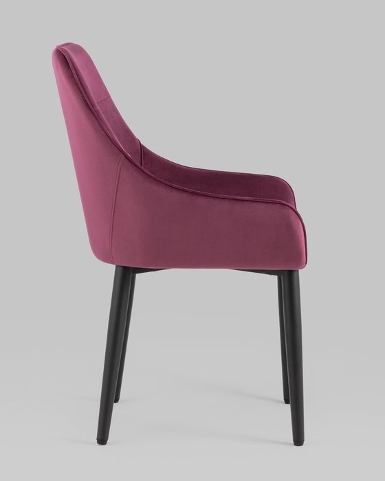 Стул Диана бордового цвета - лучшие Обеденные стулья в INMYROOM