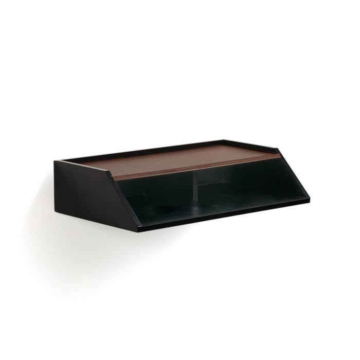 Полочка Shelf Lusin черного цвета Полочка Shelf Lusin черного цвета