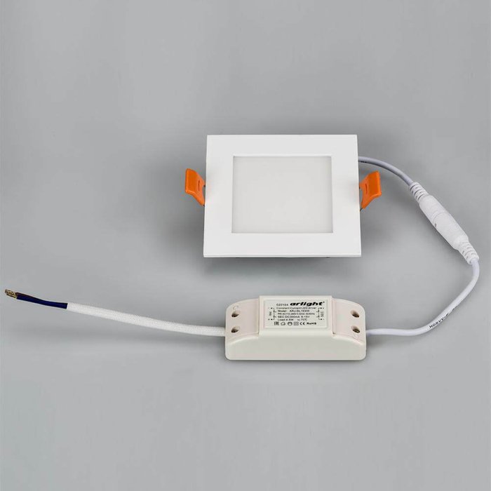 Встраиваемый светильник DL 020123 (пластик, цвет белый) - лучшие Встраиваемые споты в INMYROOM