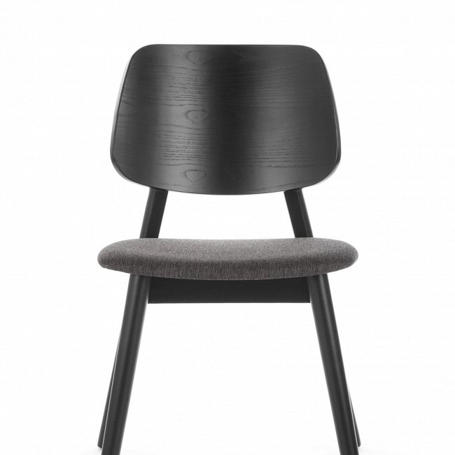 Стул Luus черного цвета - лучшие Обеденные стулья в INMYROOM