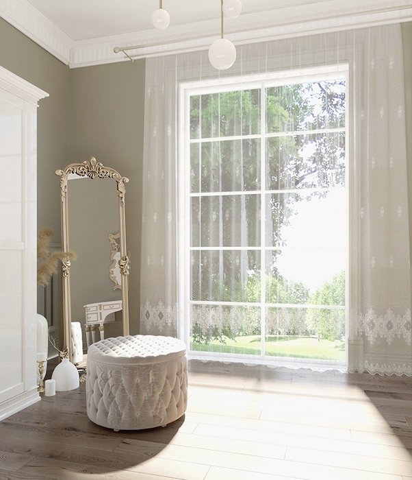 тюль Катрин 300х260 белый