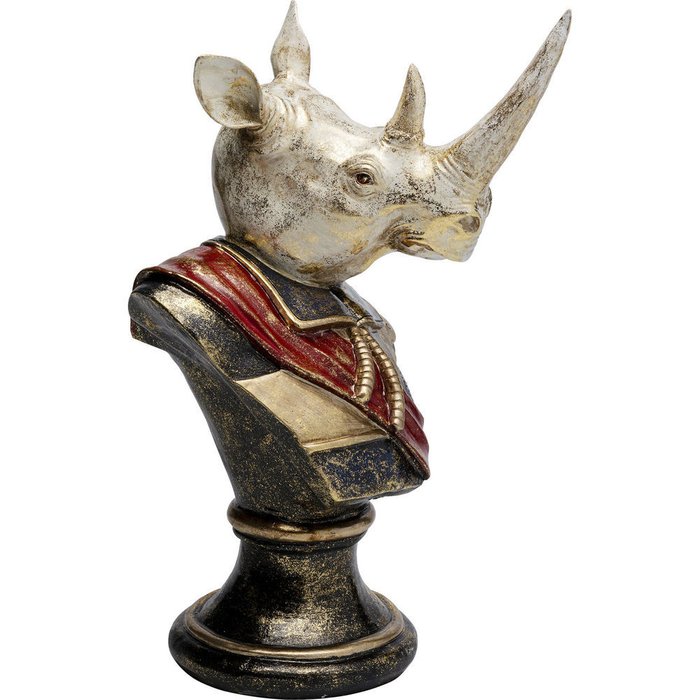 Статуэтка Rhino бело-золотого цвета - купить Фигуры и статуэтки по цене 27900.0