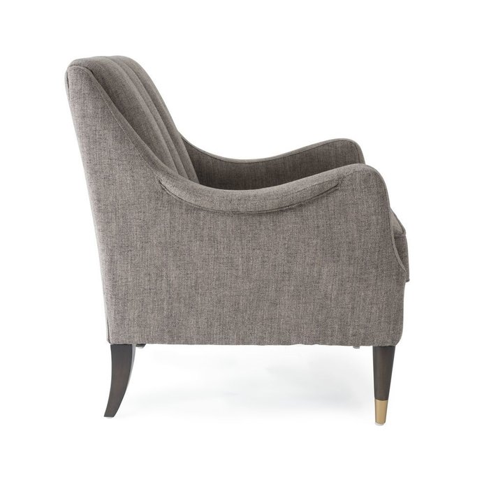 Кресло Oslo серо-коричневого цвета - лучшие Интерьерные кресла в INMYROOM