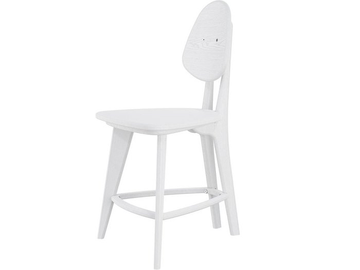 Стул Glaider бело-серого цвета - купить Обеденные стулья по цене 5337.0