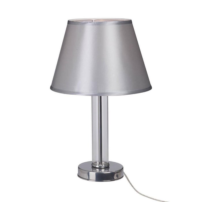 Настольная лампа Jaden серебряного цвета