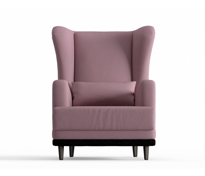 Кресло Грэмми в обивке из велюра темно-розового цвета - купить Интерьерные кресла по цене 10190.0