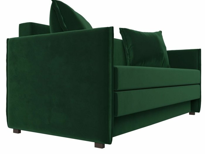 Диван-кровать Лига 011 темно-зеленого цвета - лучшие Прямые диваны в INMYROOM