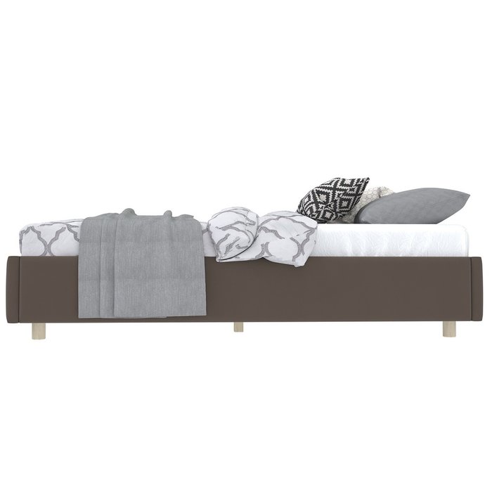 Кровать SleepBox 160x200 коричневого цвета - купить Кровати для спальни по цене 24990.0