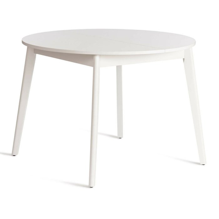 Раскладной обеденный стол Svelto белого цвета