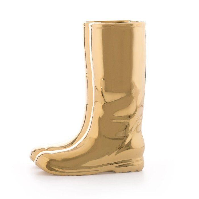 Подставка для зонтов и тростей Seletti Rainboots gold - купить Подставки для зонтов по цене 14730.0