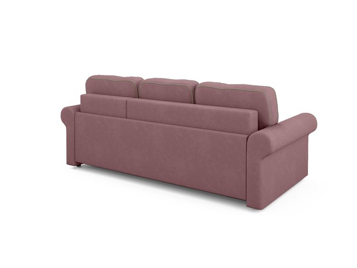 Угловой диван-кровать Tulon темно-розового цвета - лучшие Угловые диваны в INMYROOM