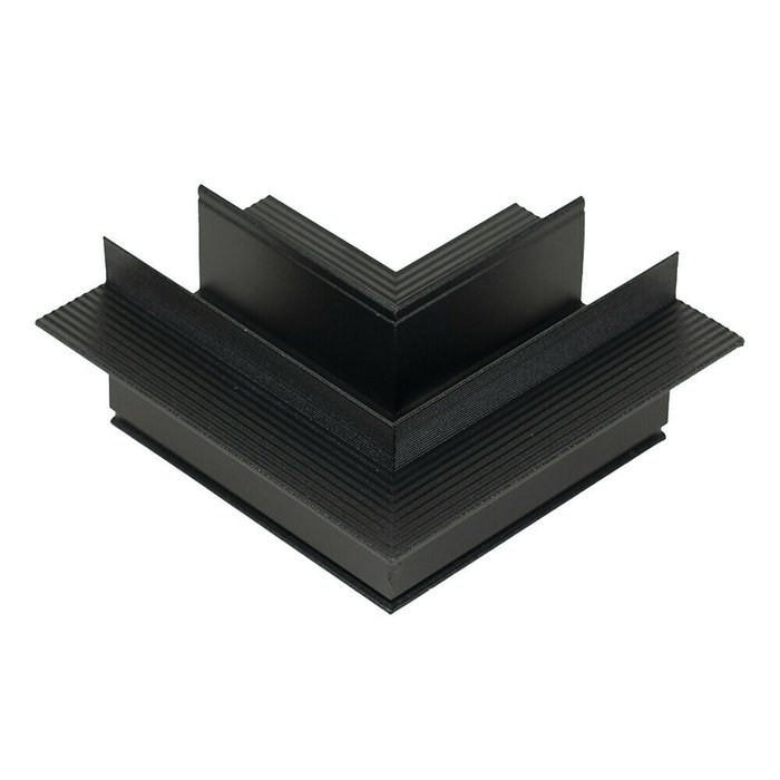 Соединитель угловой Tech черного цвета - купить Соединитель (коннектор) для треков по цене 600.0